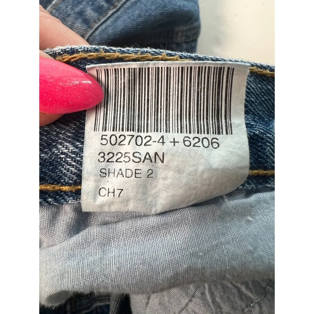 Rocx‎ Men's Carpenter Jeans 58x30 Blue Cotton Straight Workwear W58 L30